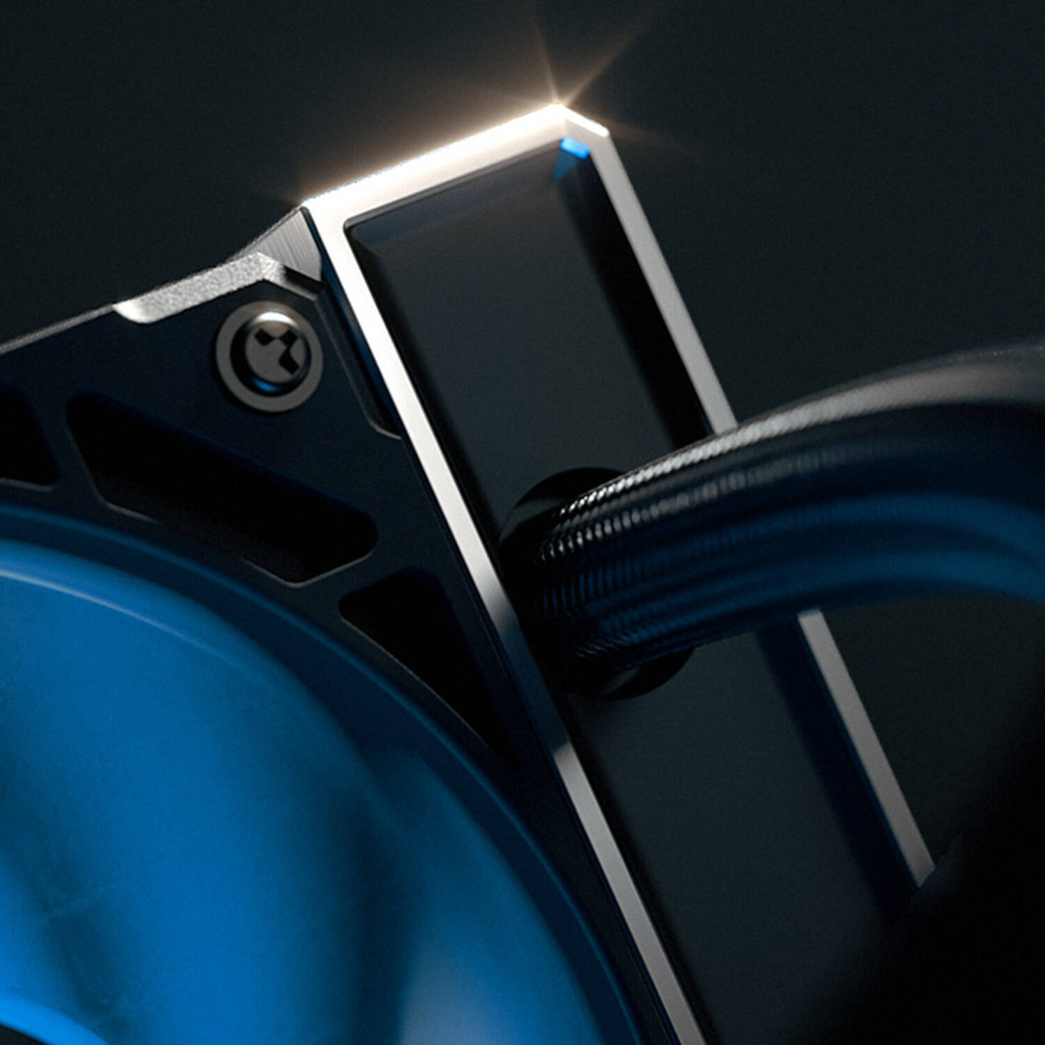 EK Water Blocks EK-Nucleus AIO CR360 Lux – D-RGB 360mm Black - Image 3