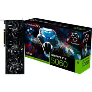 Gainward GeForce RTX 5060 Python III 8GB OC - DLSS 4 3x DisplayPort 1x HDMI 2.1 GPU
