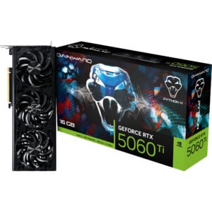Gainward GeForce RTX 5060 Ti Python III 16GB - DLSS 4 3x DisplayPort 1x HDMI 2.1 GPU