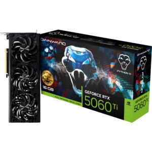 Gainward GeForce RTX 5060 Ti Python III OC 16GB - DLSS 4 3x DisplayPort 1x HDMI 2.1 GPU