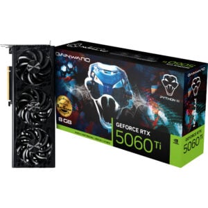 Gainward GeForce RTX 5060 Ti Python III OC 8GB - DLSS 4 3x DisplayPort 1x HDMI 2.1 GPU