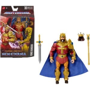Mattel Masters of the Universe Masterverse – New Eternia King Randor Action Figure 18 cm
