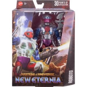 Mattel Masters of the Universe Masterverse – New Eternia Roboto Action Figure 18 cm