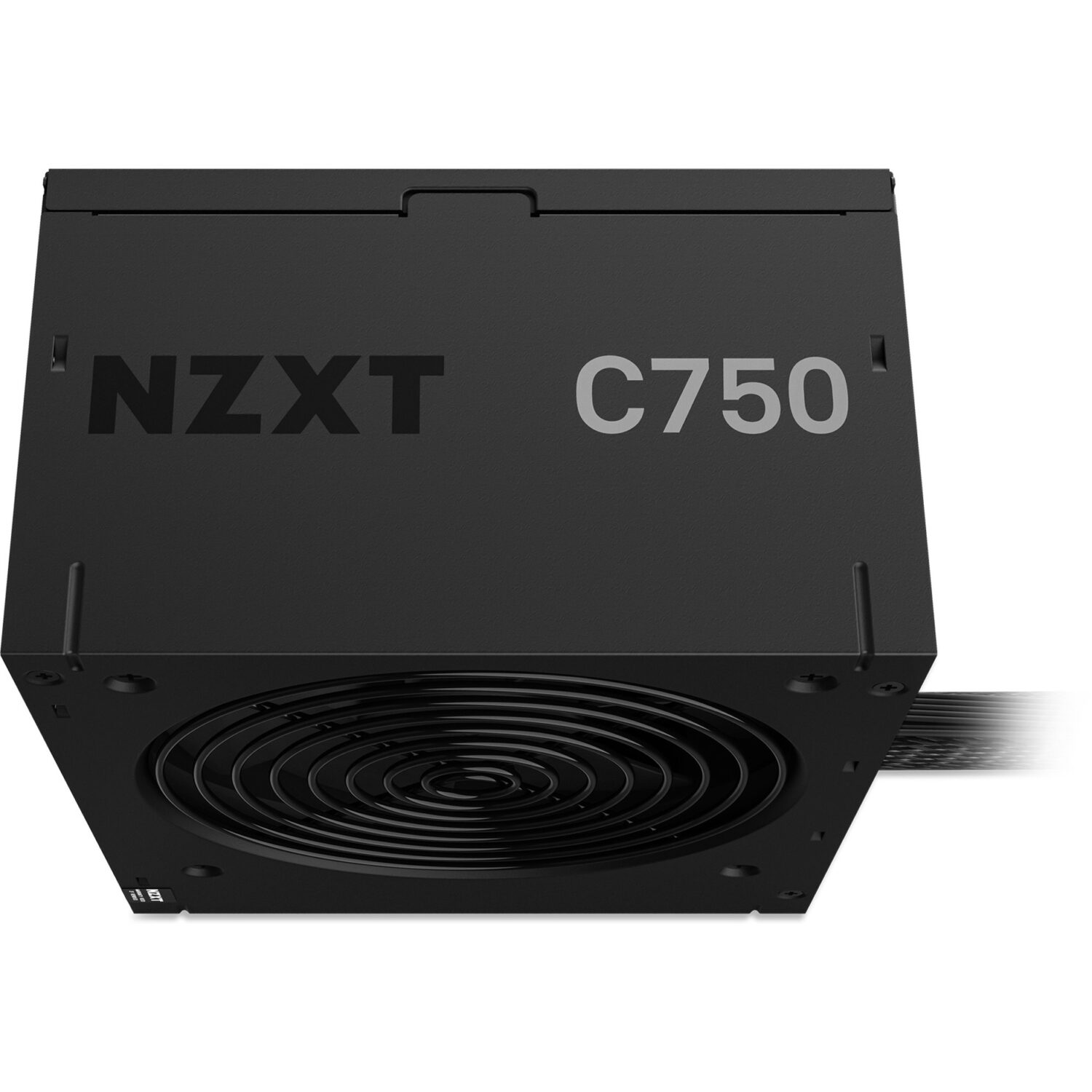 NZXT C750 – 750W 80 PLUS Bronze PSU + Modular + Compact Design (Black) - Image 4