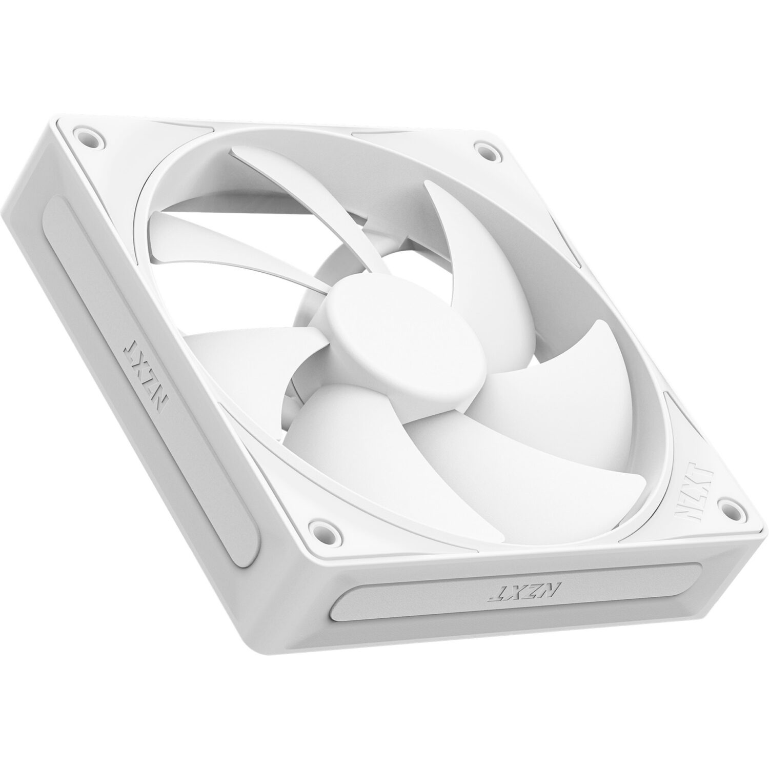 NZXT F120P – High-Static Pressure 120mm Fan + PWM + Fluid Dynamic Bearing (White) - Image 4