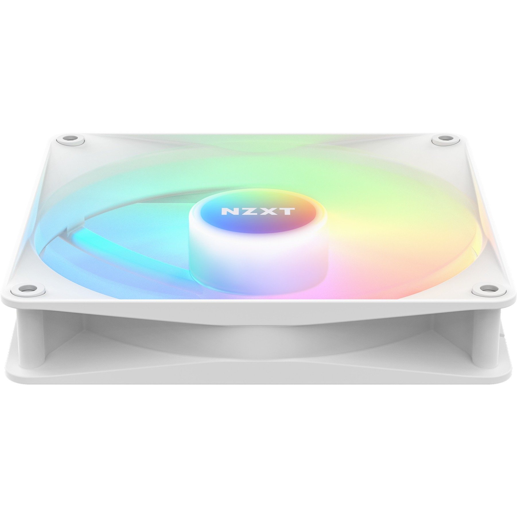 NZXT F140 RGB Core Twin Pack 140x140x26 (White, 2er Pack, inkl. RGB-Controller, 140 mm) - Image 3