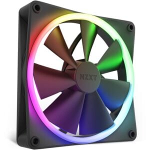 NZXT F140 RGB Single 140x140x26 (Black, Einzellüfter, ohne Controller, 140 mm)