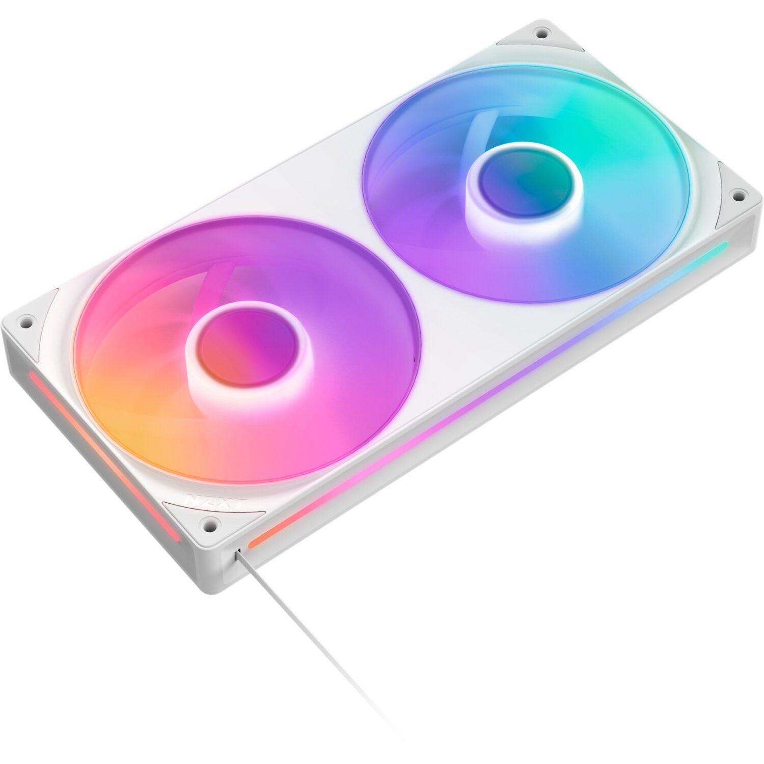 NZXT F240 RGB CORE (White, 240 mm) - Image 3