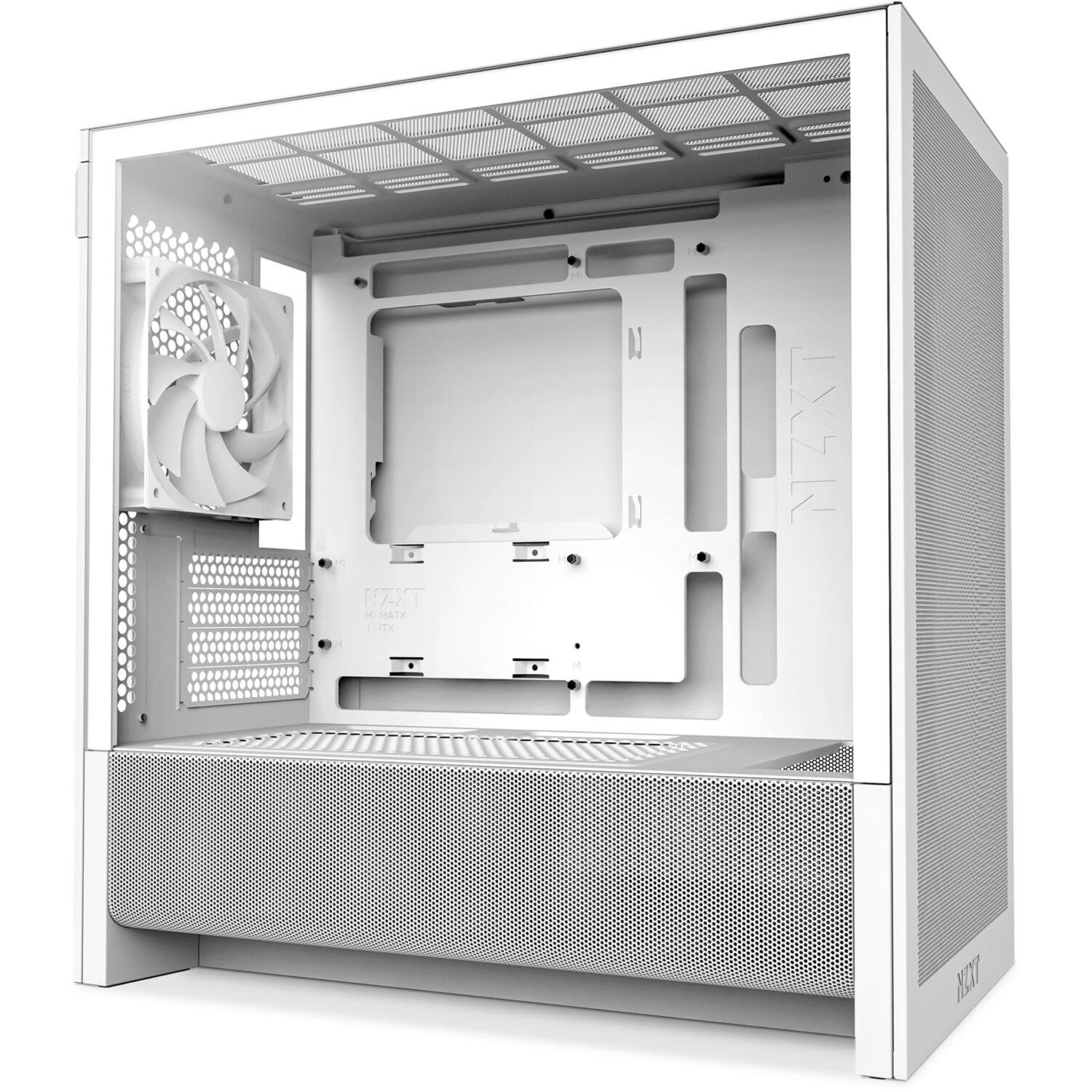 NZXT H3 Flow (White (matt), Tempered Glass) - Image 4