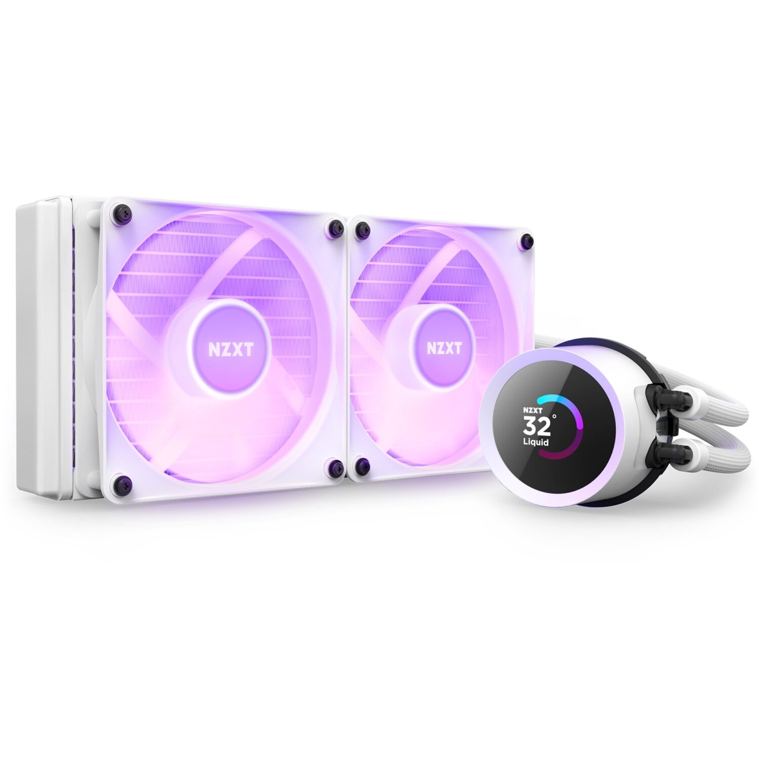 NZXT Kraken 240 RGB 240mm (White) - Image 2