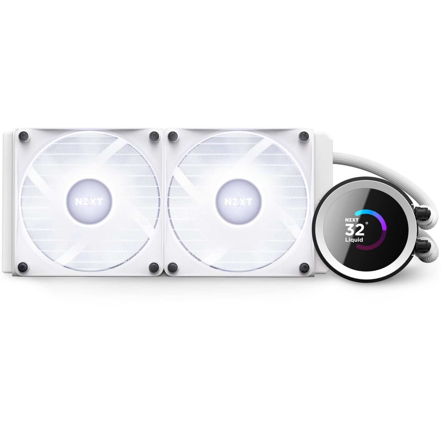 NZXT Kraken 240 RGB 240mm (White) - Image 4