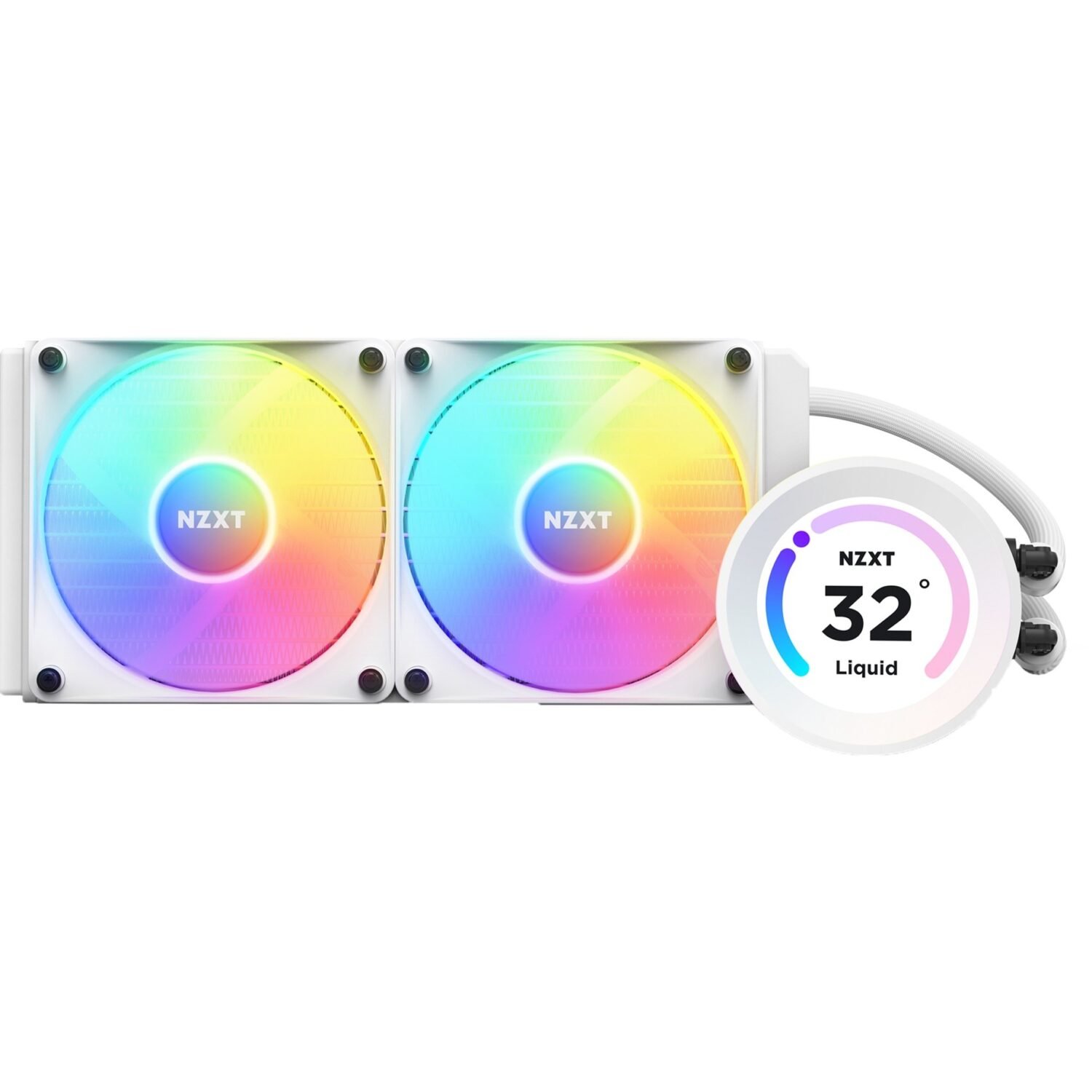 NZXT Kraken Elite 240 RGB 240mm (White) - Image 4