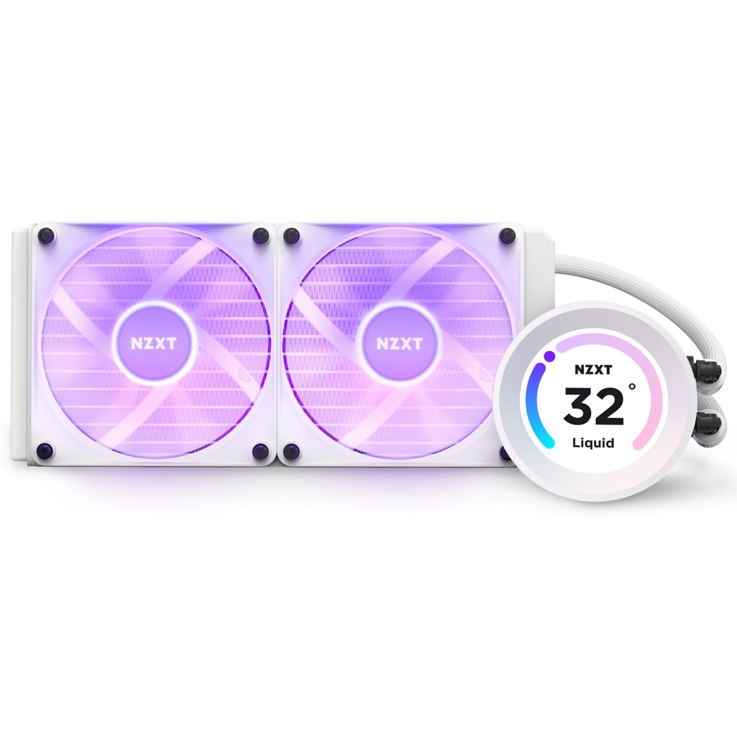 NZXT Kraken Elite 240 RGB 240mm (White) - Image 5