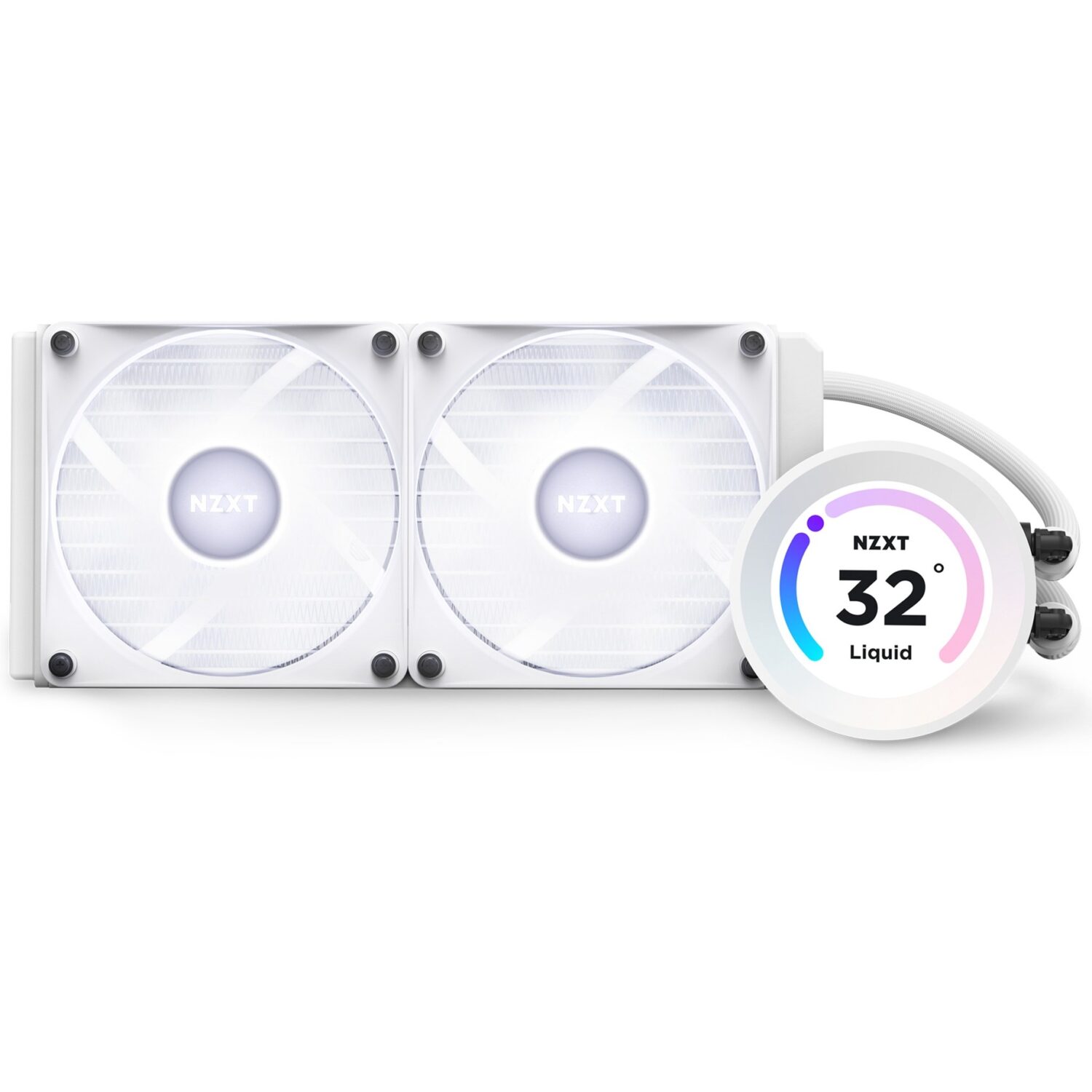 NZXT Kraken Elite 240 RGB 240mm (White) - Image 6