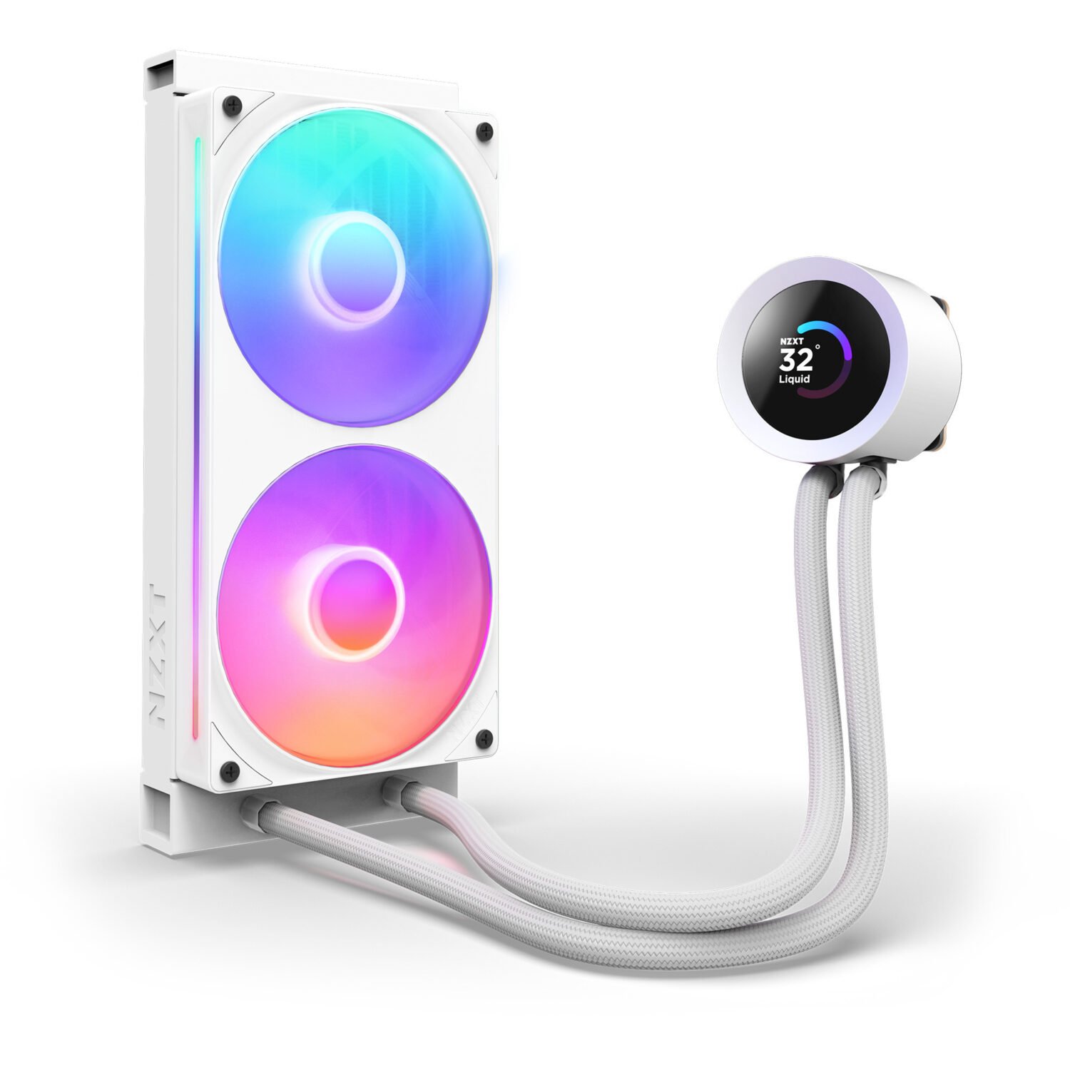 NZXT Kraken Plus RGB 240 (White) - Image 2