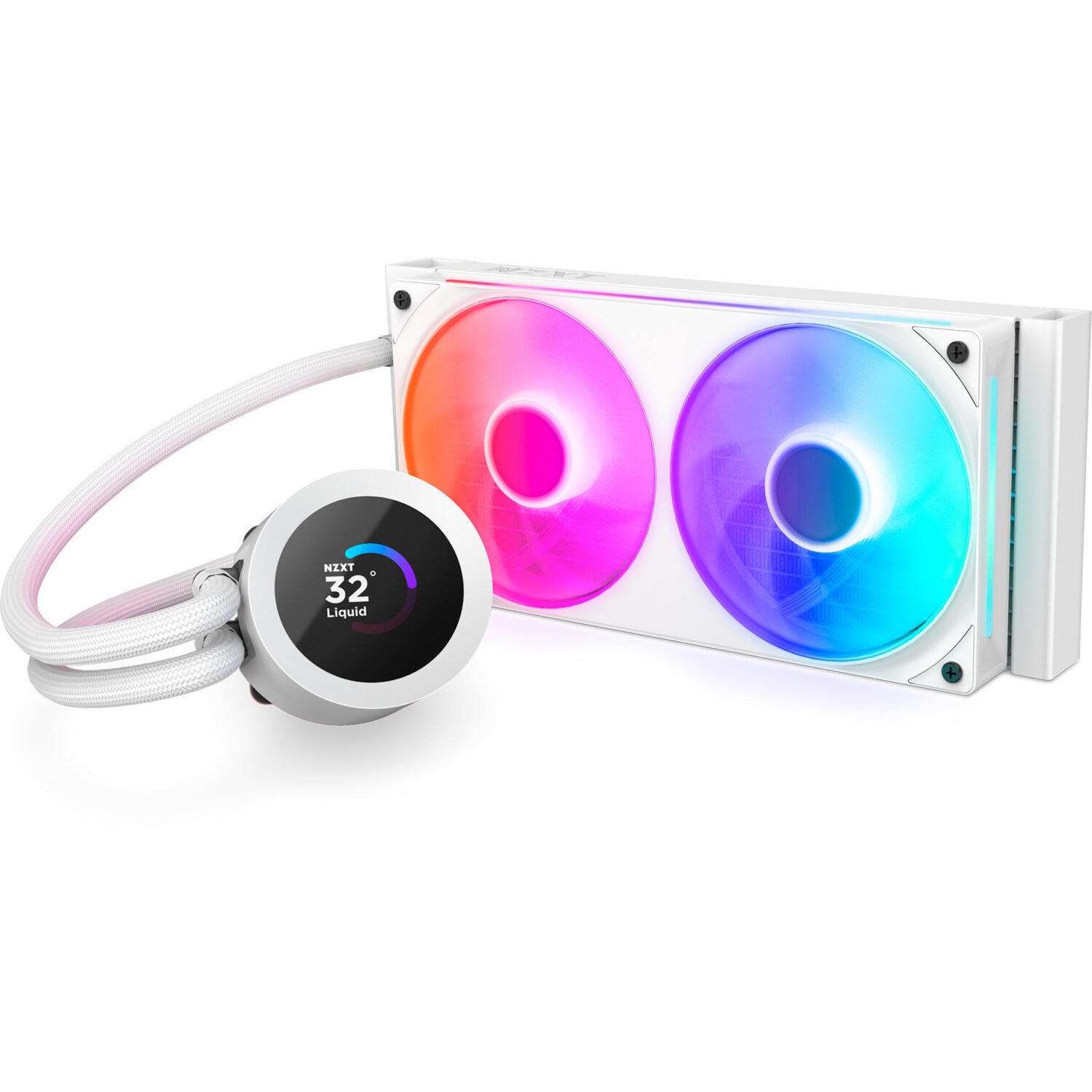 NZXT Kraken Plus RGB 240 (White) - Image 3