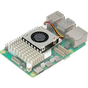 Raspberry Pi Active Cooler – Dual Fan with Heatsink for Raspberry Pi 5