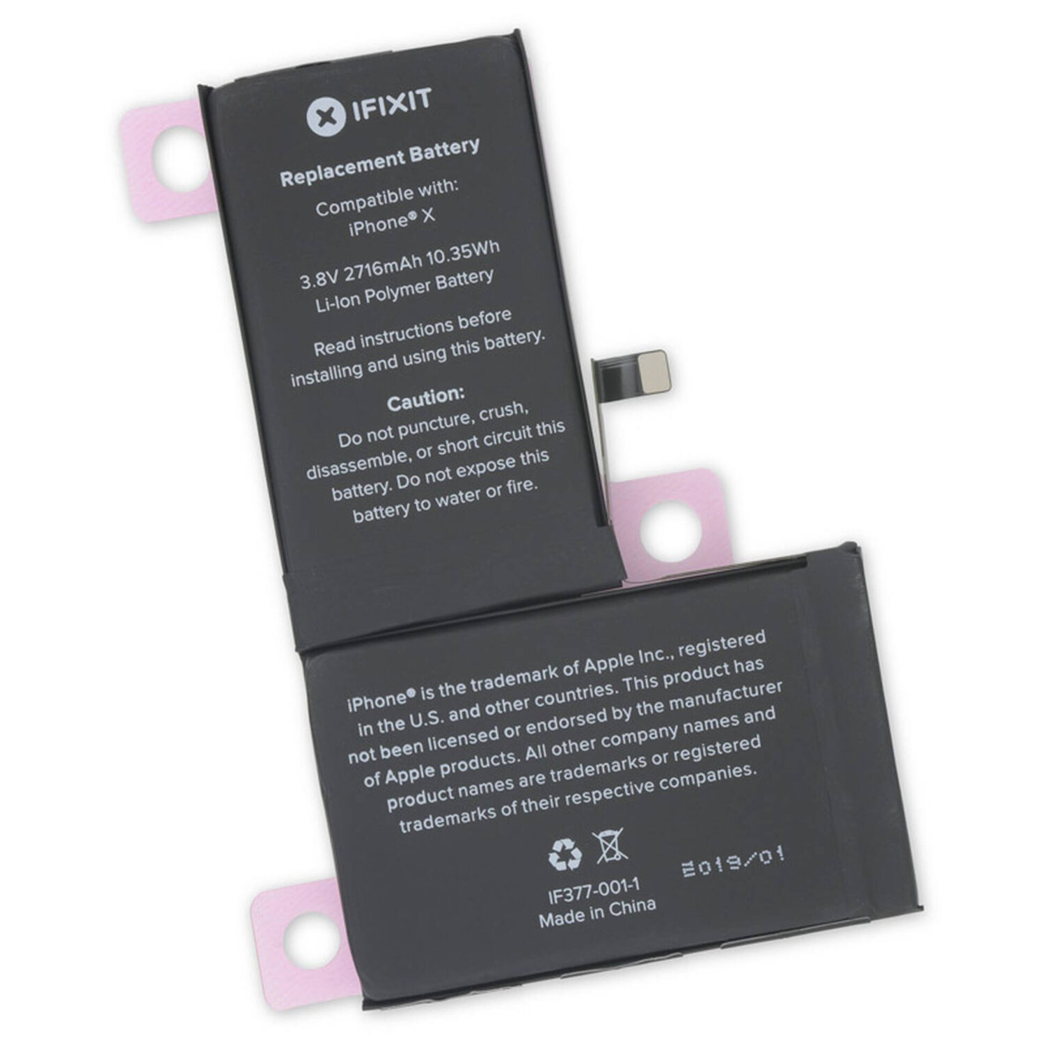 iFixit iPhone X Akku Fix Kit - Image 2