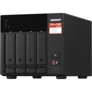 QNAP TS-473A-8G 4-Bay AMD Ryzen Desktop NAS