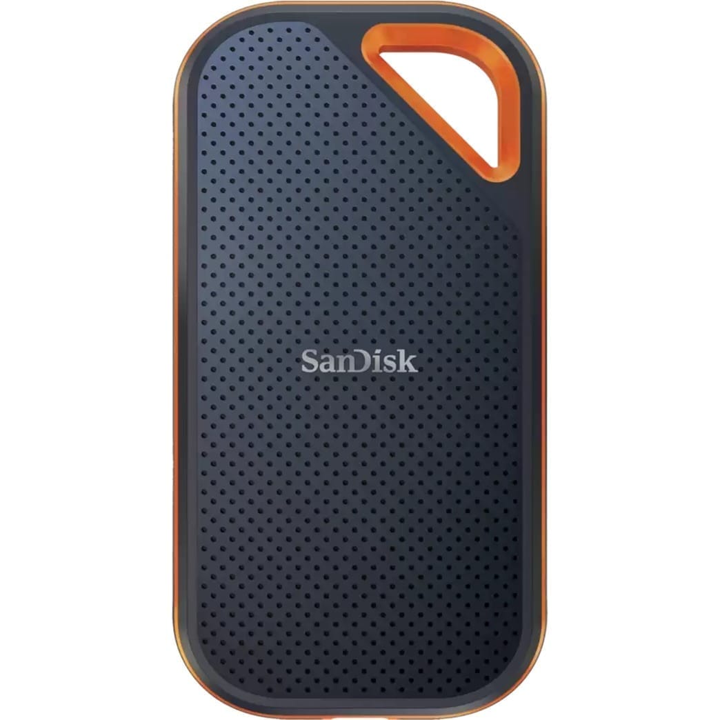 SanDisk Extreme PRO Portable SSD V2 4TB USB 3.2 Gen 2x2 (SDSSDE81-4T00-G25)
