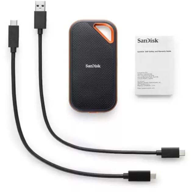 SanDisk Extreme PRO Portable SSD V2 4TB USB 3.2 Gen 2x2 (SDSSDE81-4T00-G25) - Image 3